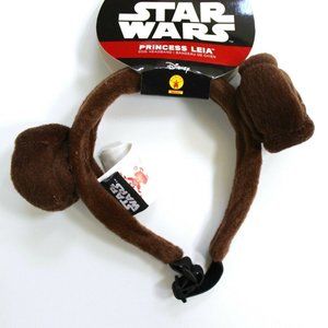Star Wars Princess Leia Dog Headband Costume M/L